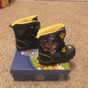 Toddler boy Paw Patrol snow boots
